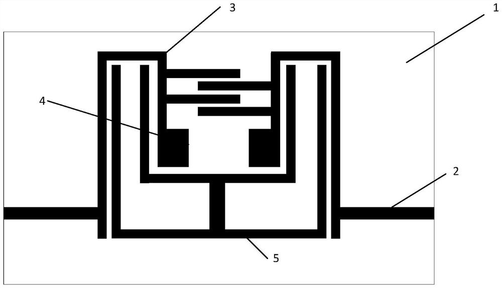 A three-mode high-temperature superconducting filter