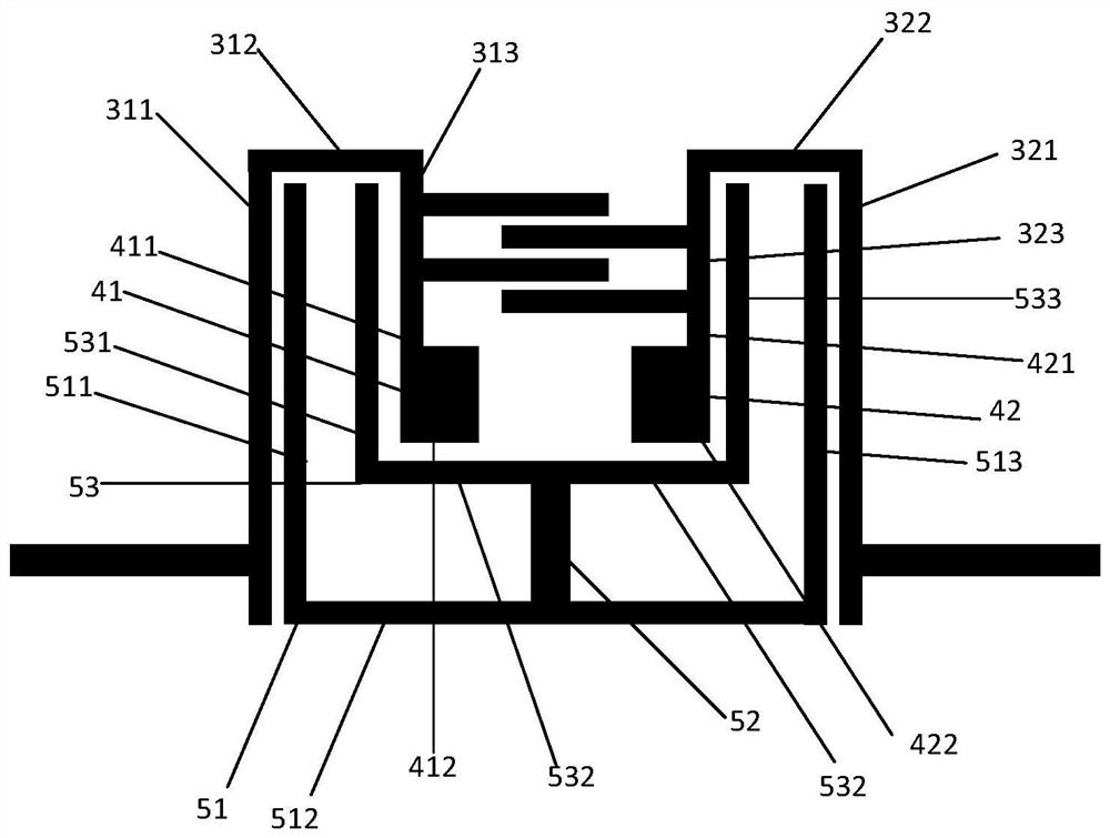 A three-mode high-temperature superconducting filter