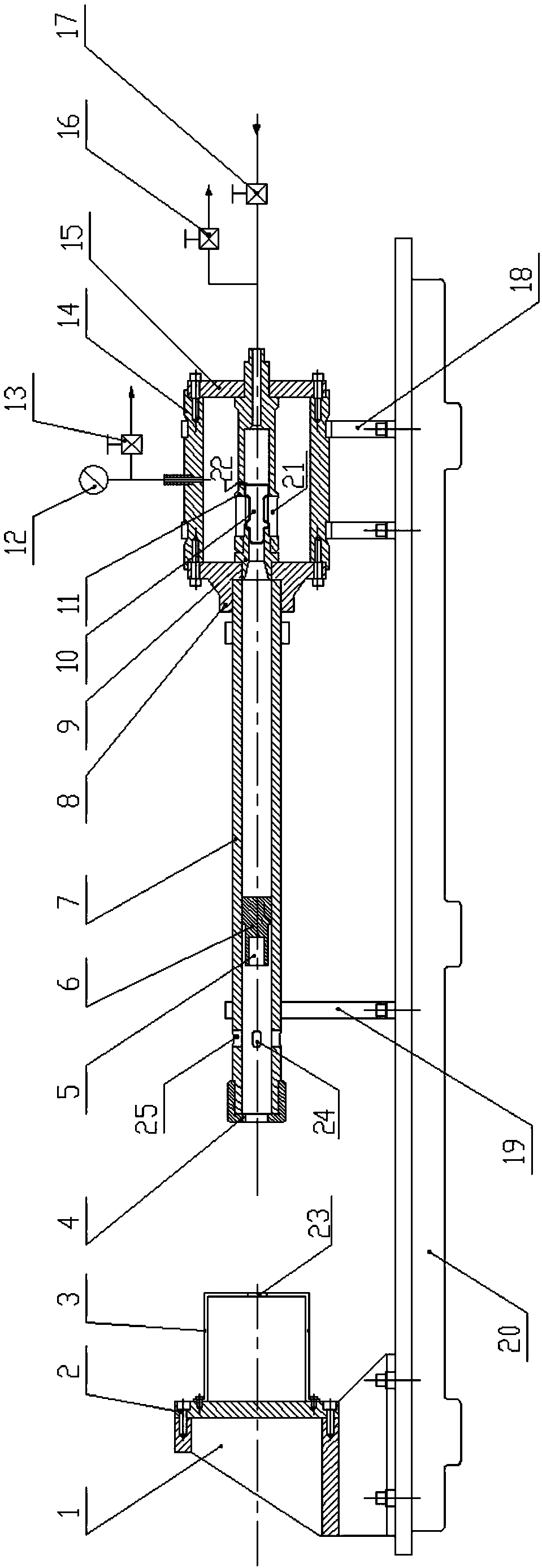 Explosive material impact and debris recovery device