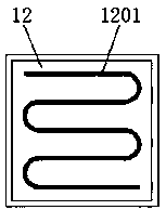 Carbonic gas purification treatment device for industrial production