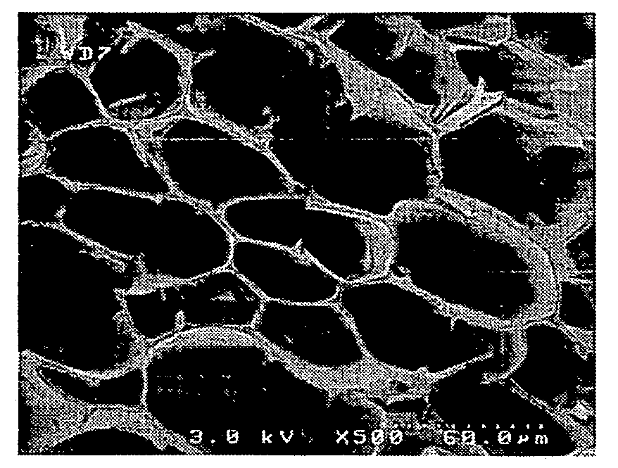 Honeycomb structure and manufacturing method thereof, and air cleaner and water purifier containing the honeycomb structure