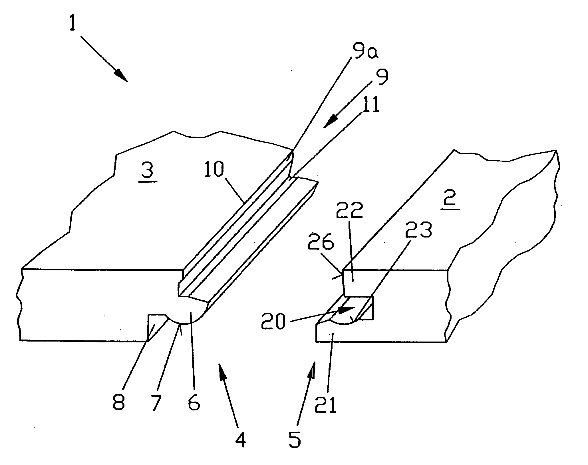 Method for laying and interlocking panels