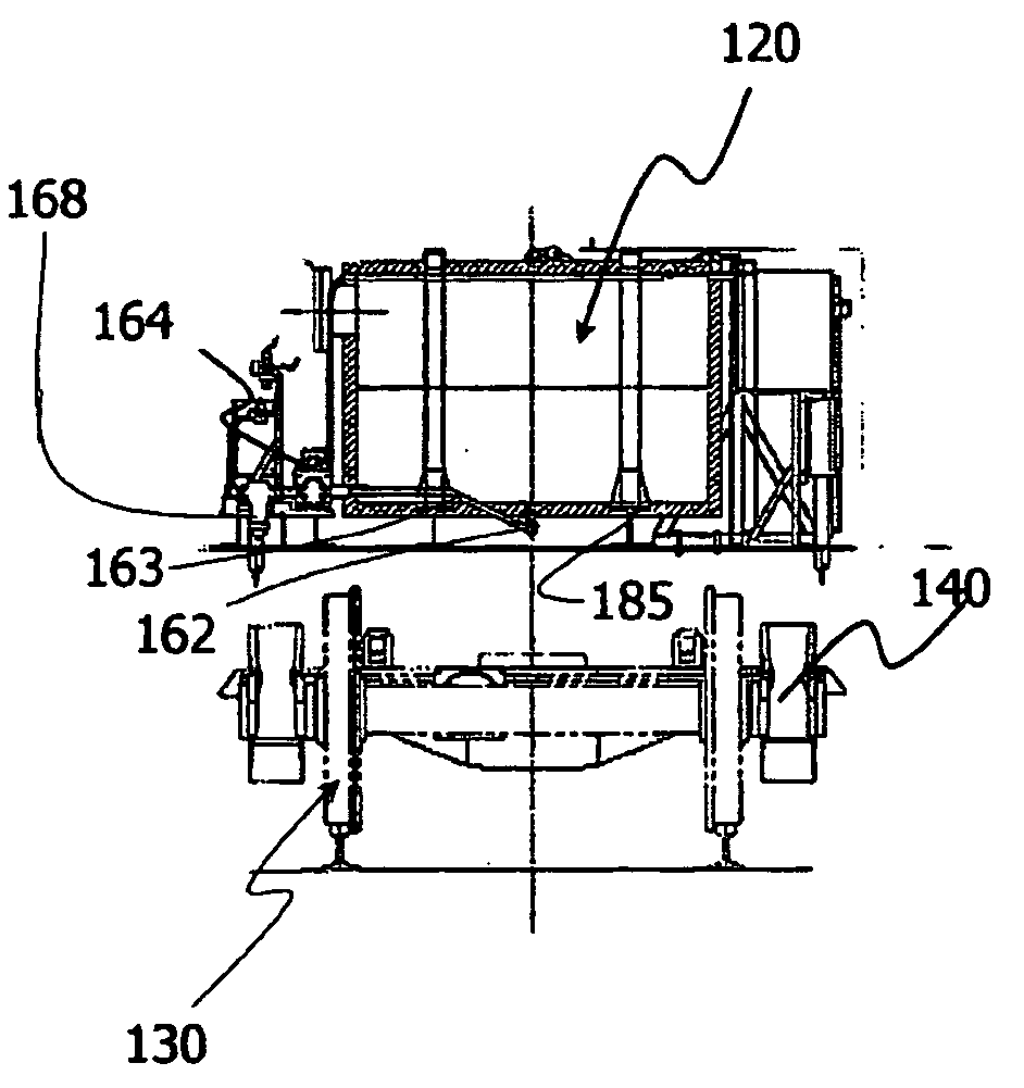 Method And Apparatus For Applying Liquid Compositions In Rail Systems