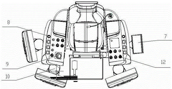 Design method for driller room seat