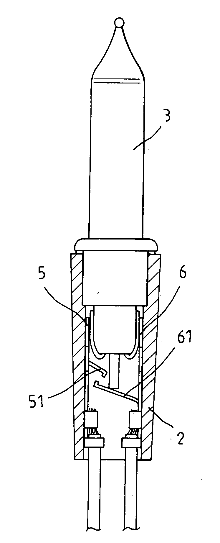 No-power-interrupted lamp string