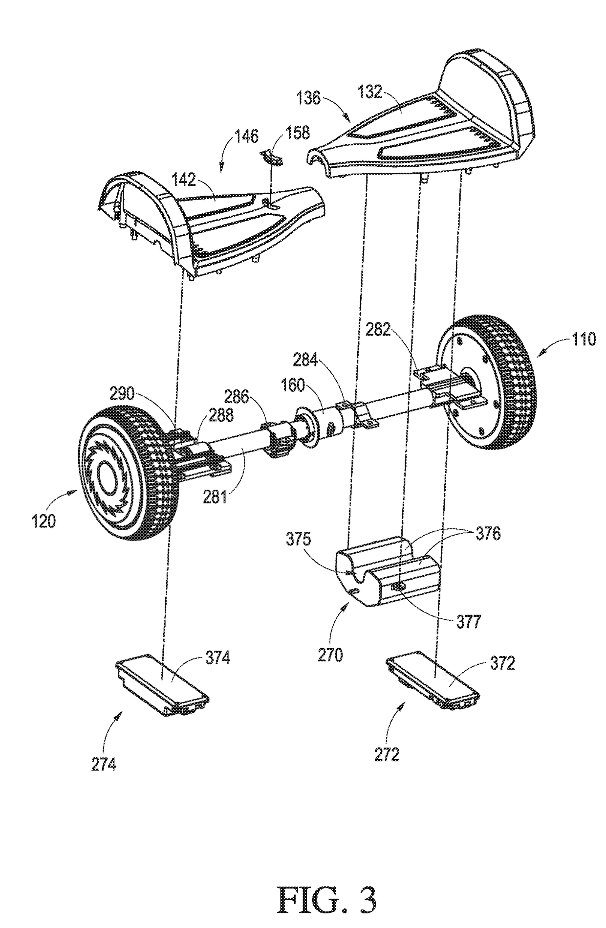 Electric balance vehicles