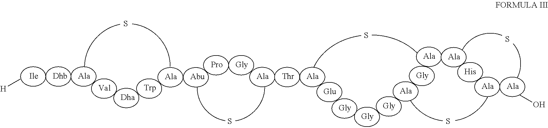 Lantibiotic Carboxyamide Derivatives With Enhanced Antibacterial Activity