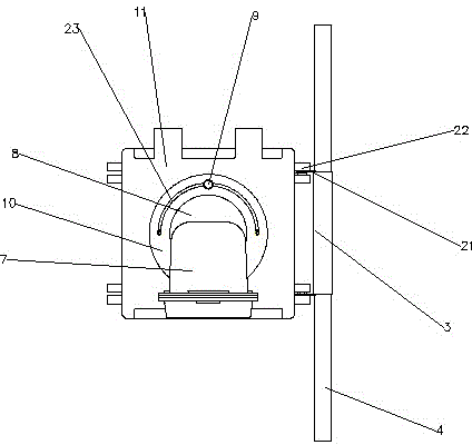 Maintenance-free intelligent solar leading mark lamp