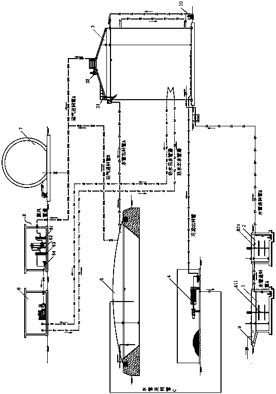 Resourceful treatment system and treatment method for livestock excrements