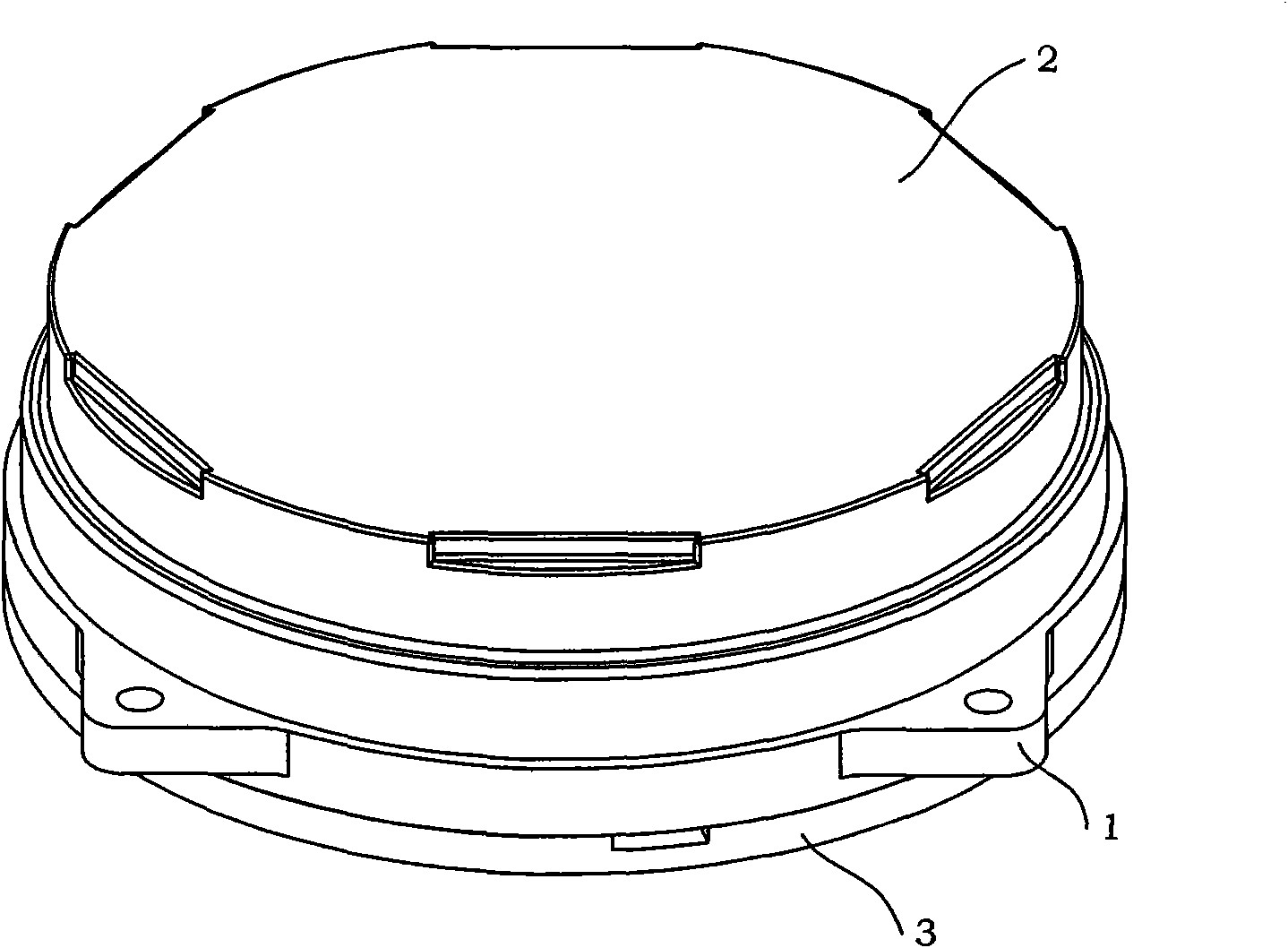 Fiber optic gyro framework designed according to sectorization