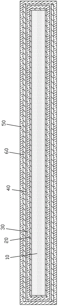 A kind of wall vacuum insulation board and preparation method thereof