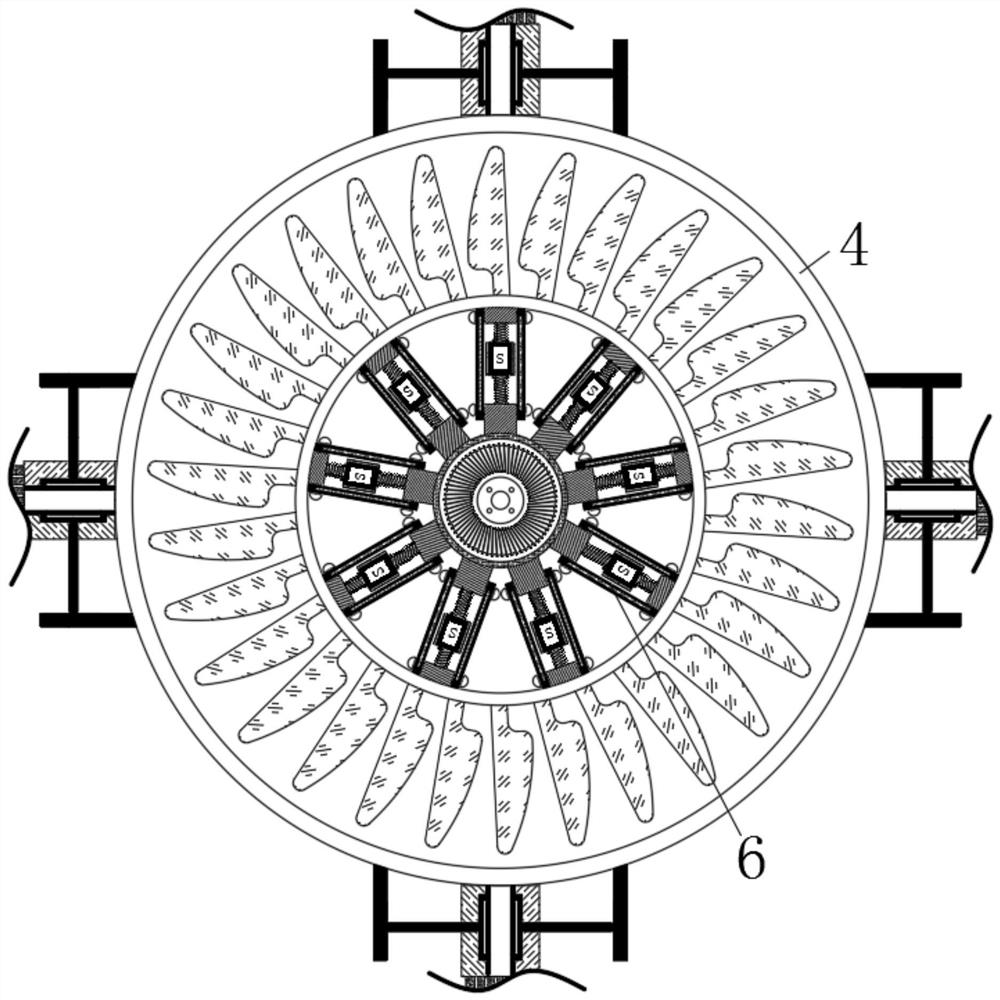 Computer self-starting heat dissipation device based on principle of thermal expansion and cold contraction