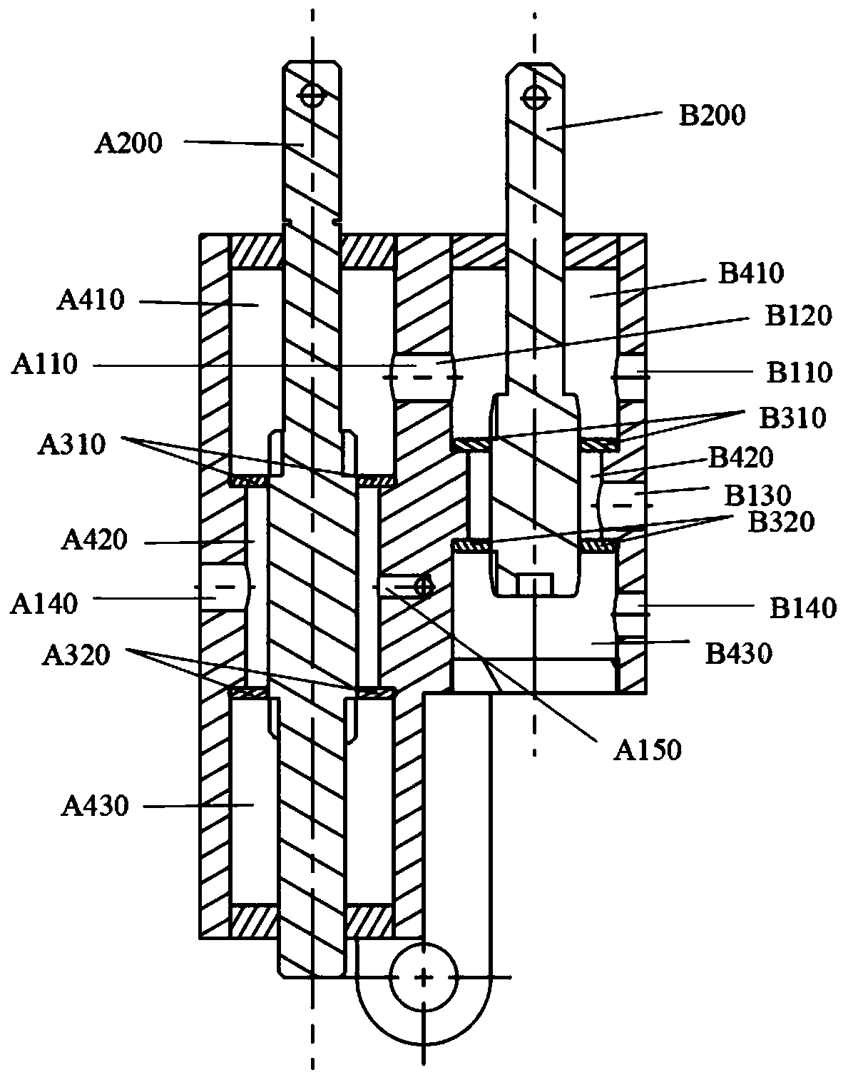 Device enabling adjustment of damping force and height, seat and vehicle suspension system