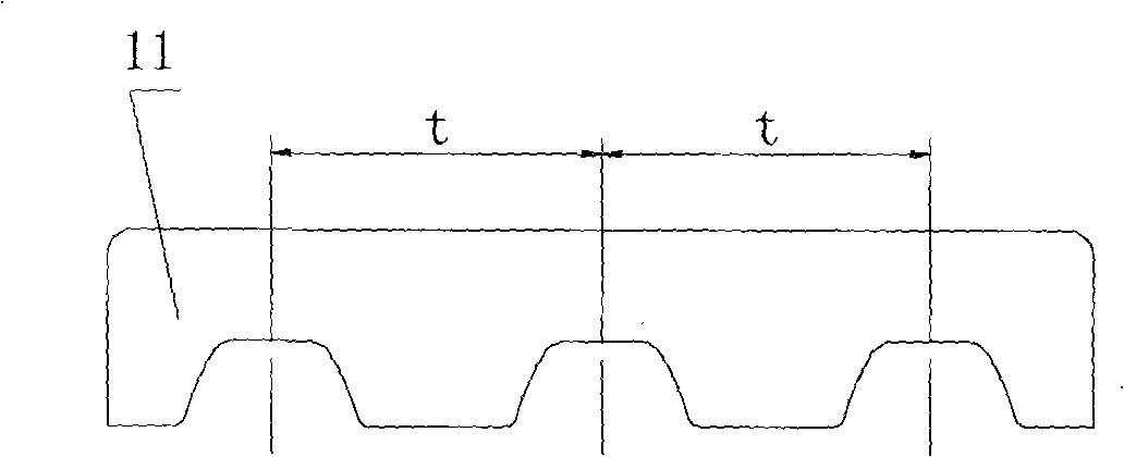 Repair method of box-shaped apron wheel mechanism