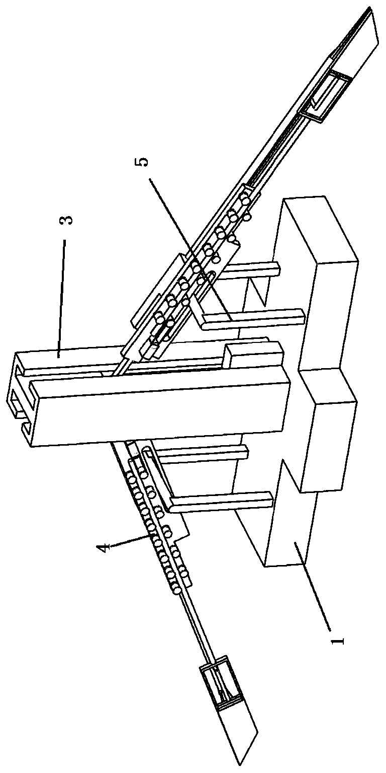 Pesticide application device for preventing and controlling underground plant diseases and pests of tobacco