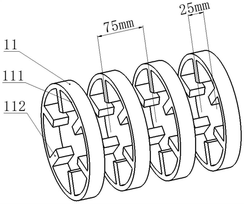 Cylindrical rotor structure optimization method and transverse flux linear switched reluctance motor