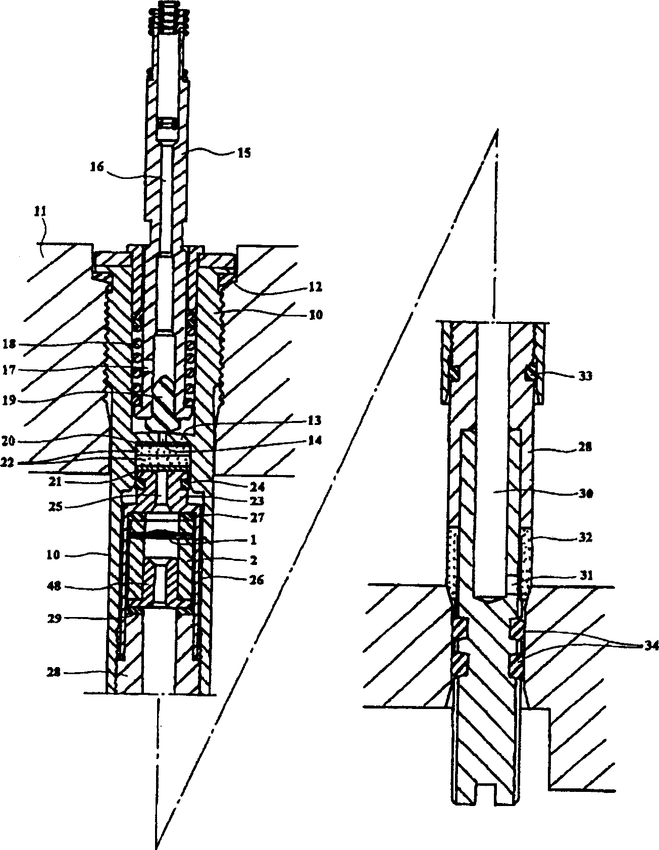 Flow regulating method and apparatus for gas