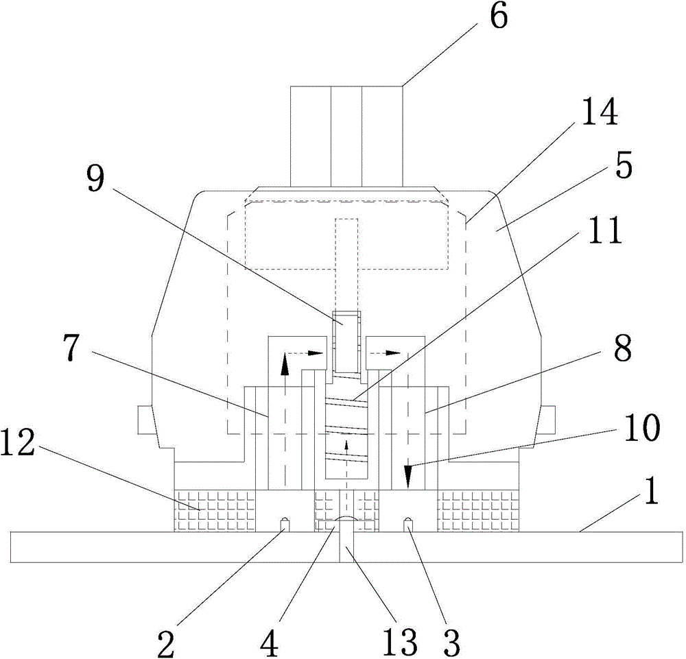 Split-type light-guide key switch and mechanical keyboard