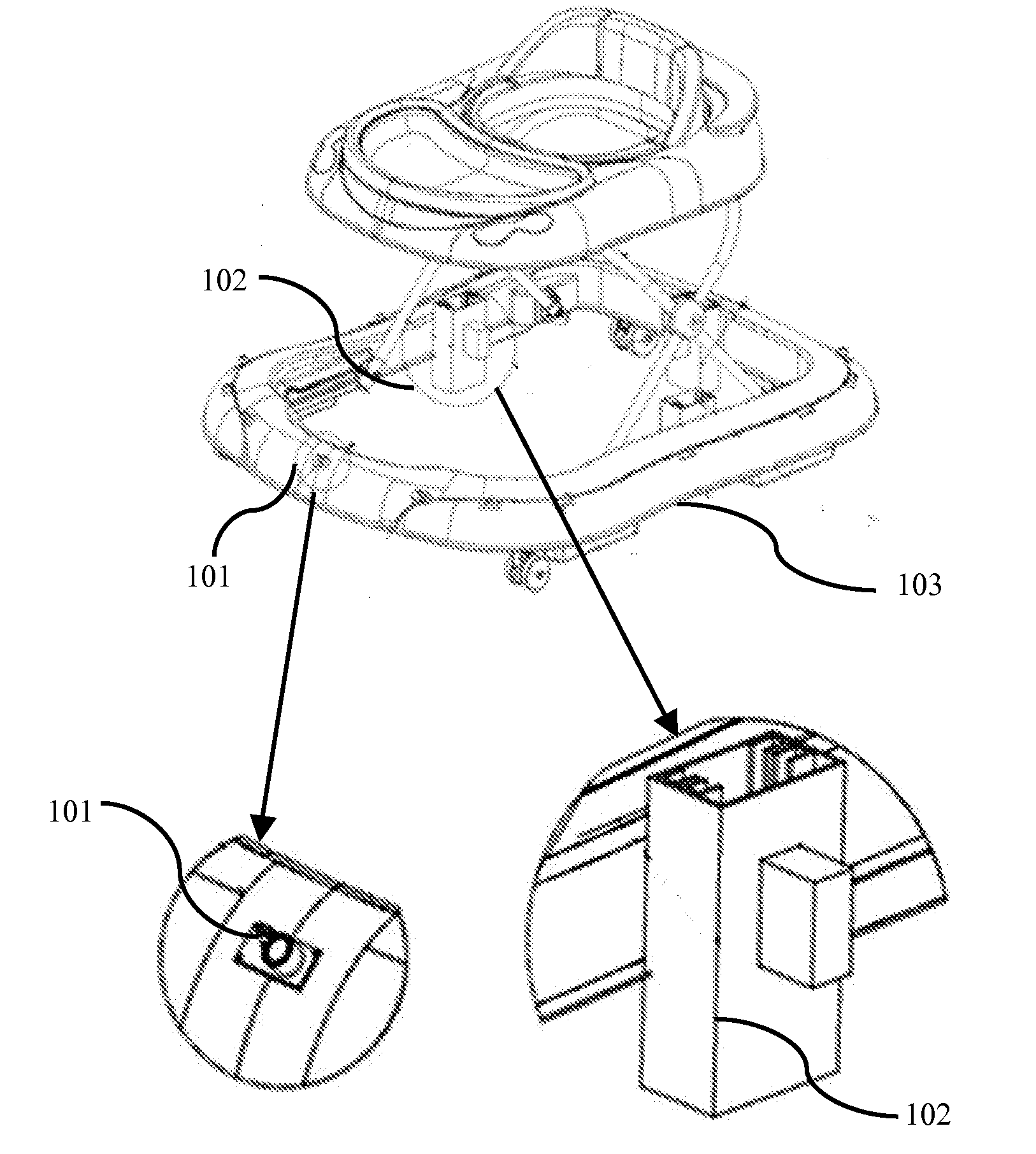 Baby walker system with a braking mechanism for movement control