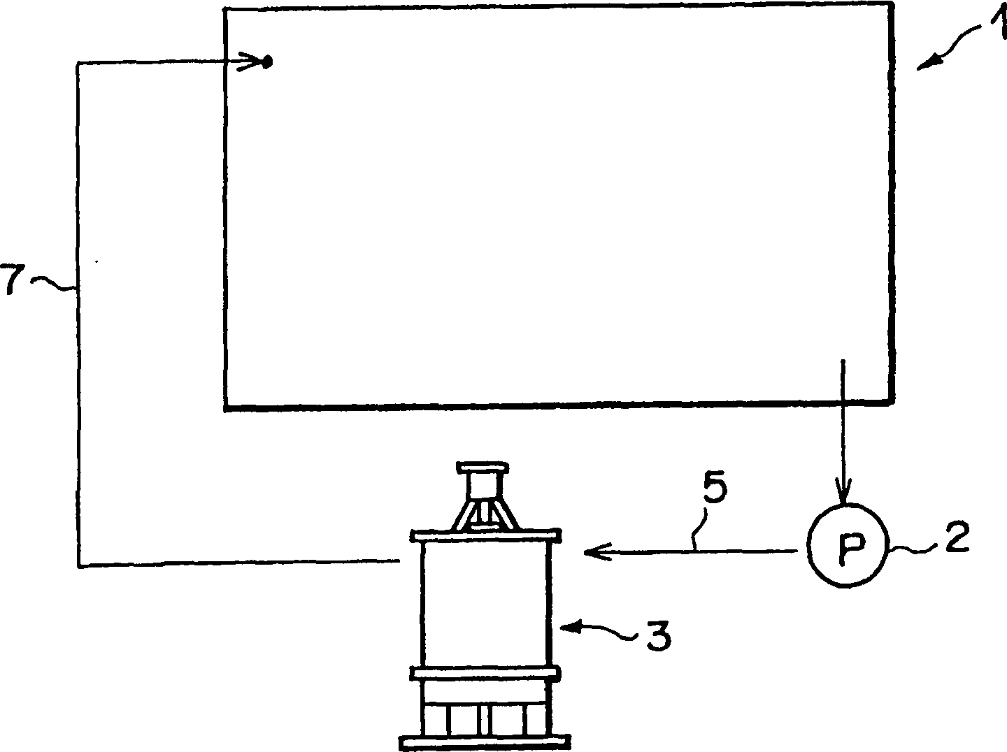 Filter sand washing method and its system