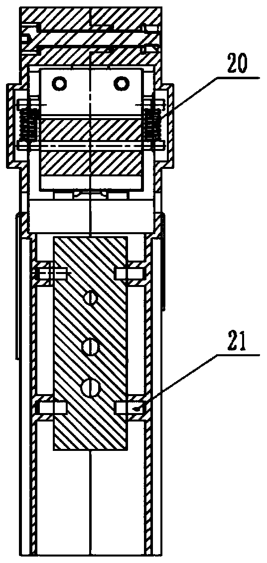 A transmission connection structure for high current DC contactor