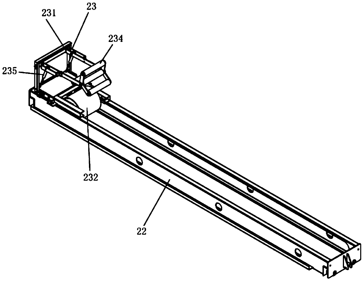 Vehicle-mounted movable hose tidying trolley capable of automatically tidying water hose