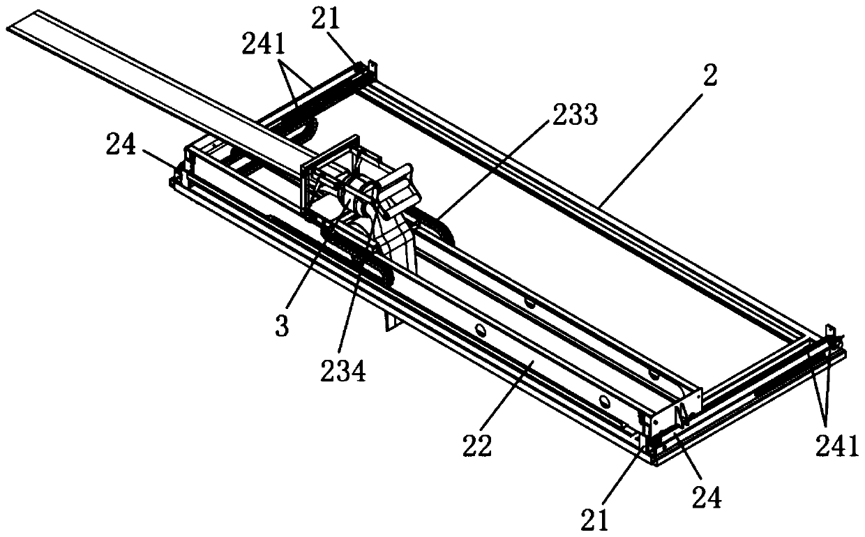 Vehicle-mounted movable hose tidying trolley capable of automatically tidying water hose