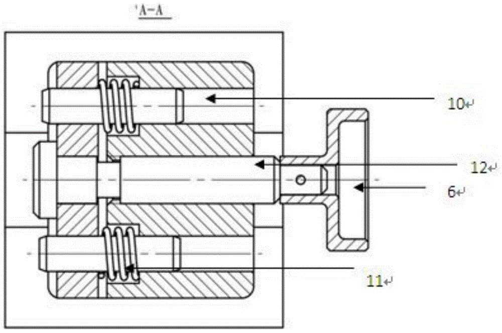 Detection device for high-temperature performance of tube wall of polyimide liner