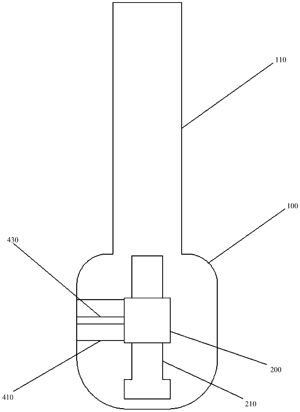 Laser transmitter on ultrasonic guidance device