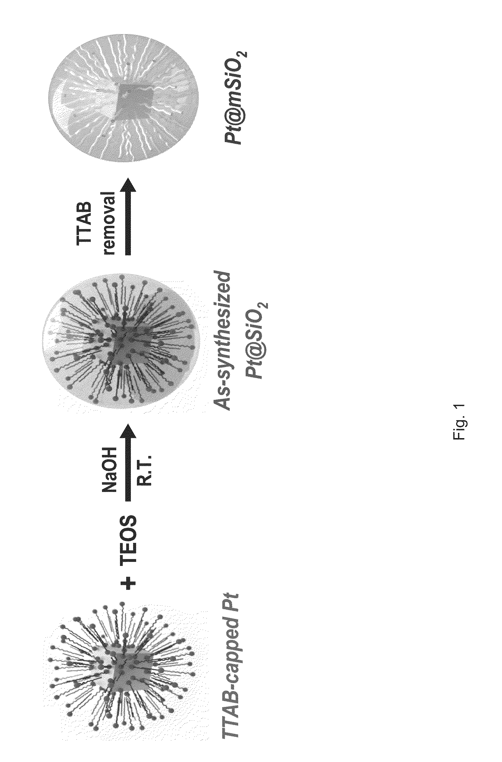 Core-Shell Nanocatalyst For High Temperature Reactions