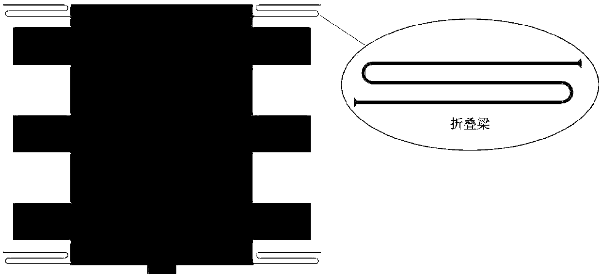 An MEMS inertial switch based on three-section long inclined beam bistable structure