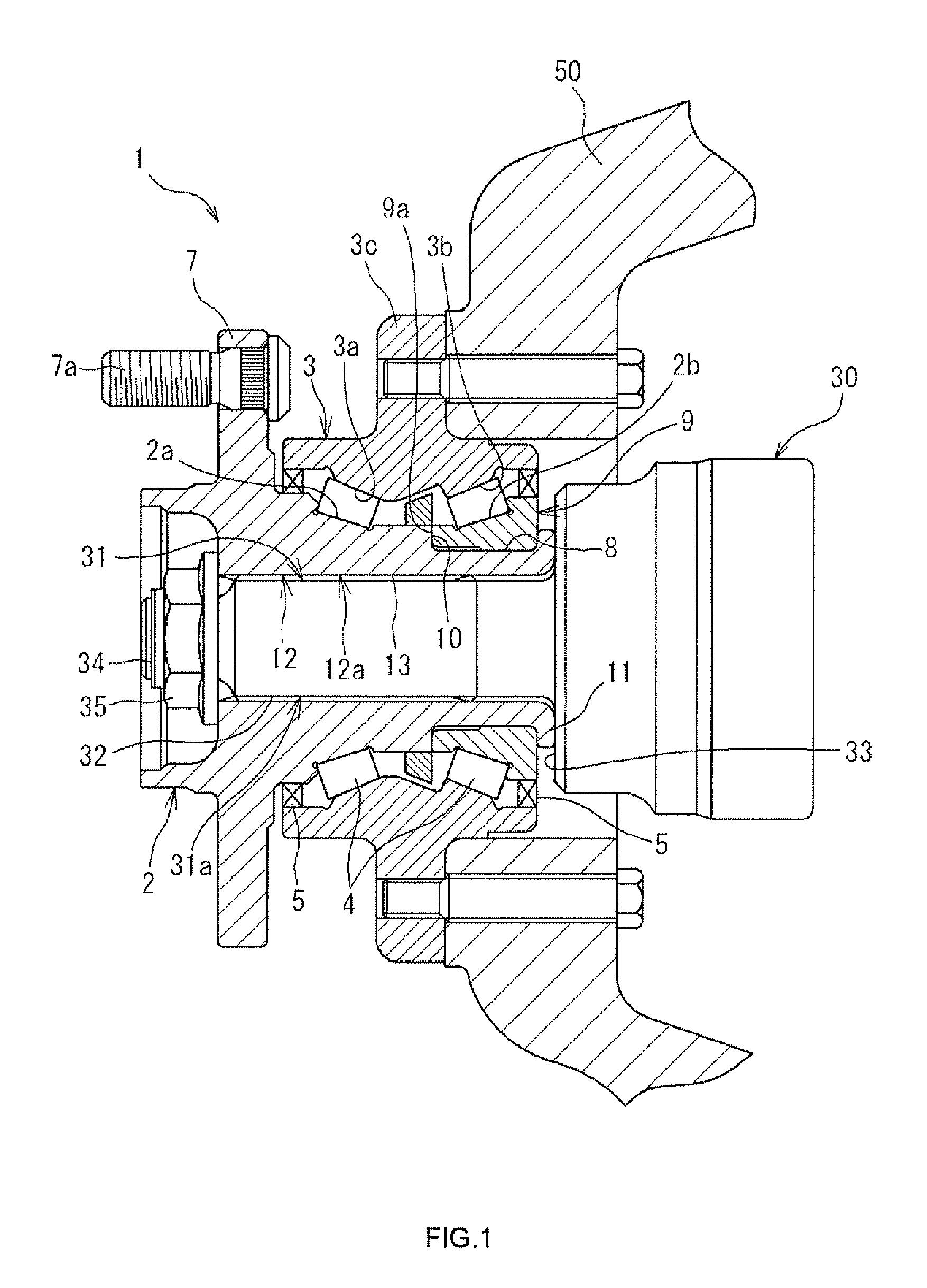 Wheel bearing device