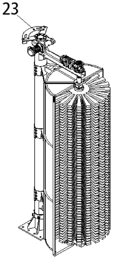 Intelligent cleaning line for locomotives