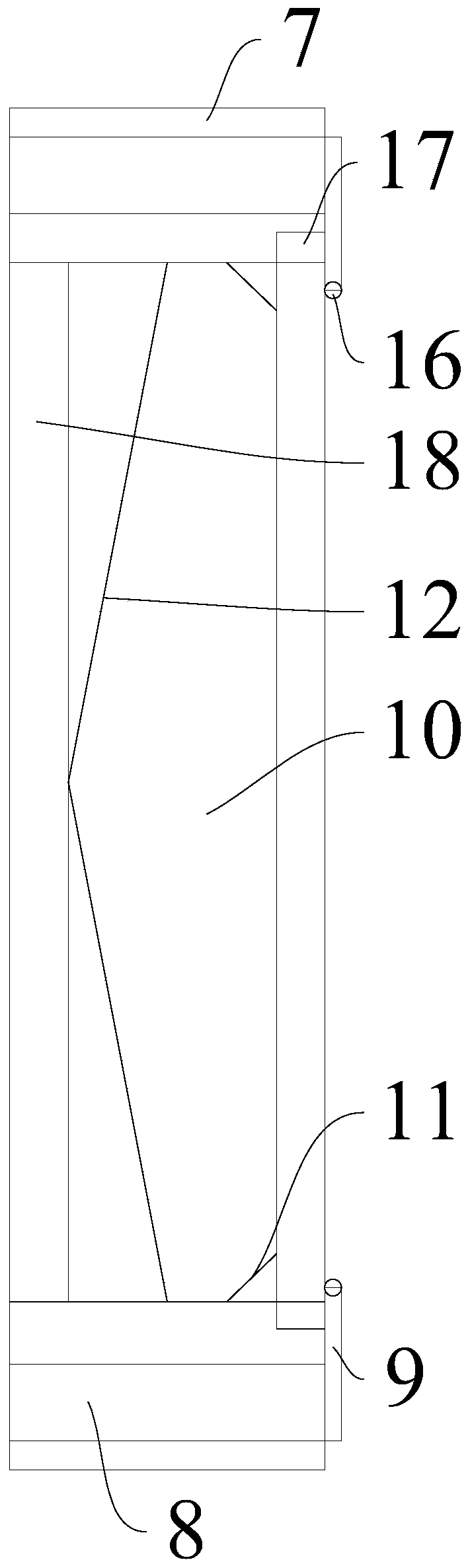 An anti-reverse device for a two-stage compressor