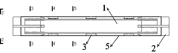 Double-web H-shaped steel type buckling restraint brace