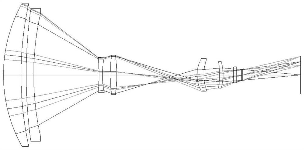 Miniaturized medium-wave infrared refrigeration continuous zoom lens and optical system