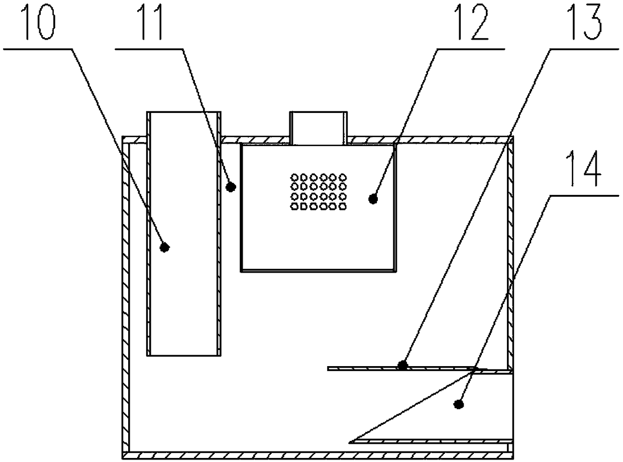 Filter with automatic dredging function