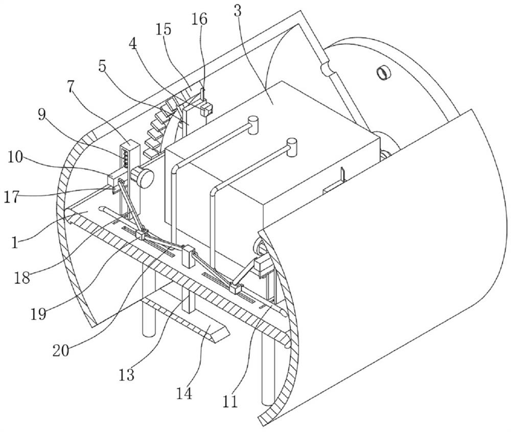 A transformer automatic protection device