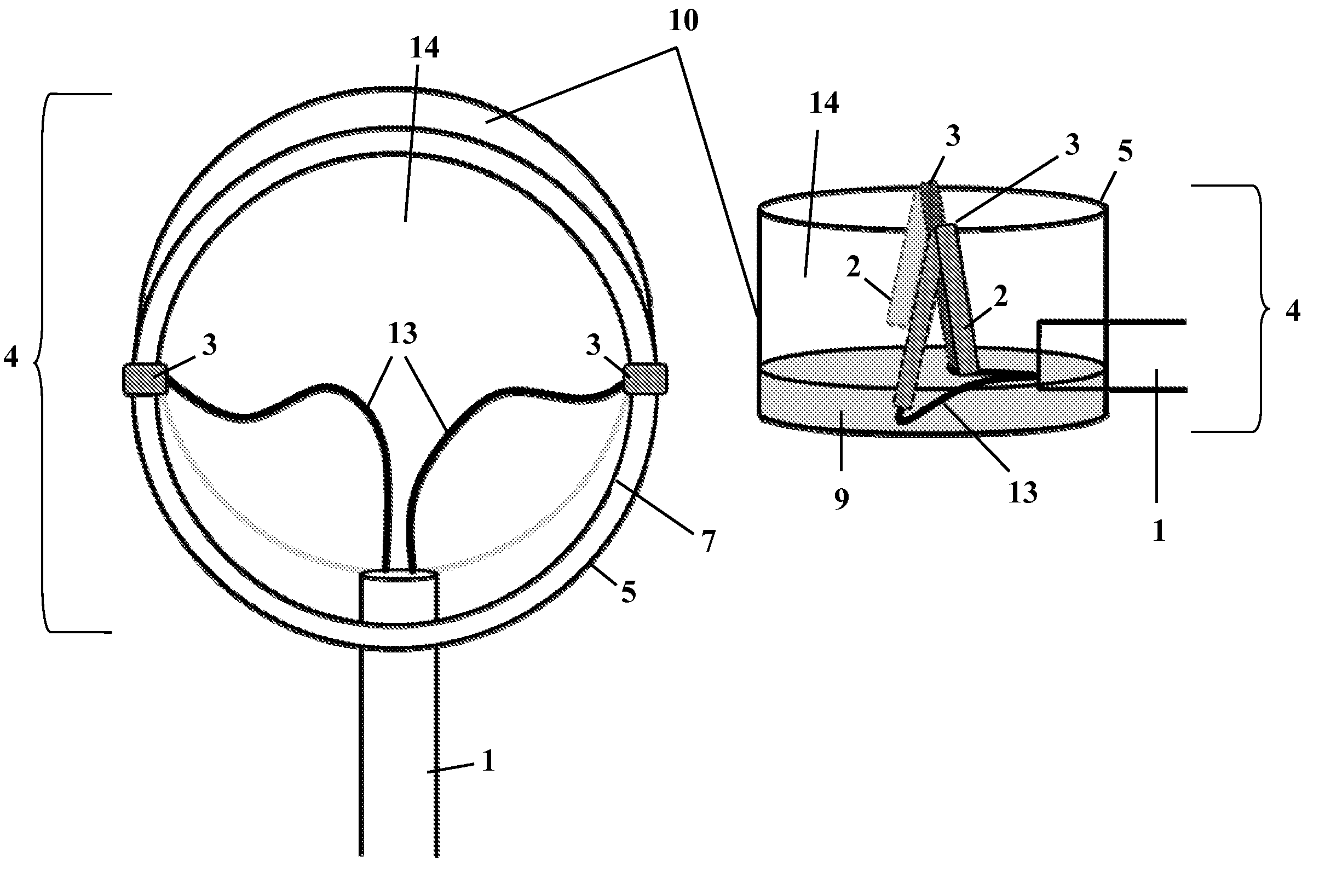 Probe for diagnosis and treatment of muscle contraction dysfunction