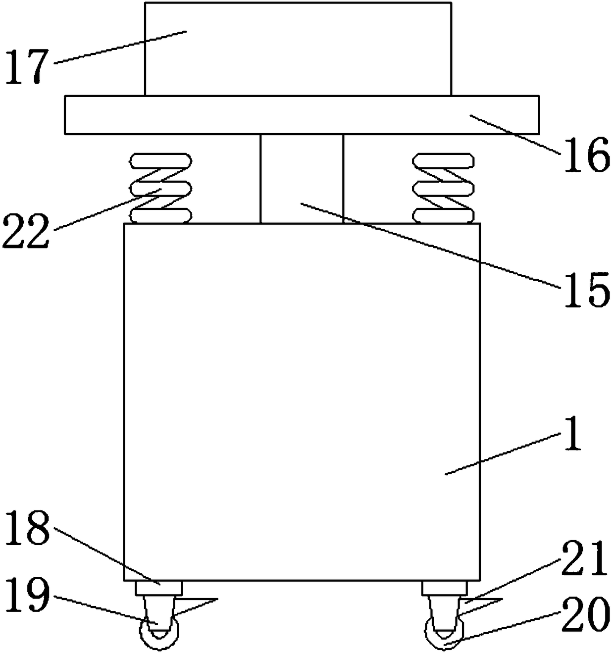 Identification device for colored fibers in wool