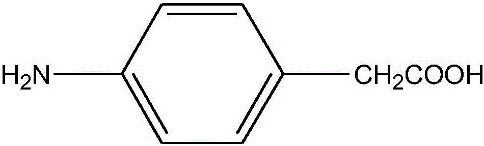 Preparation method of p-aminophenylacetic acid