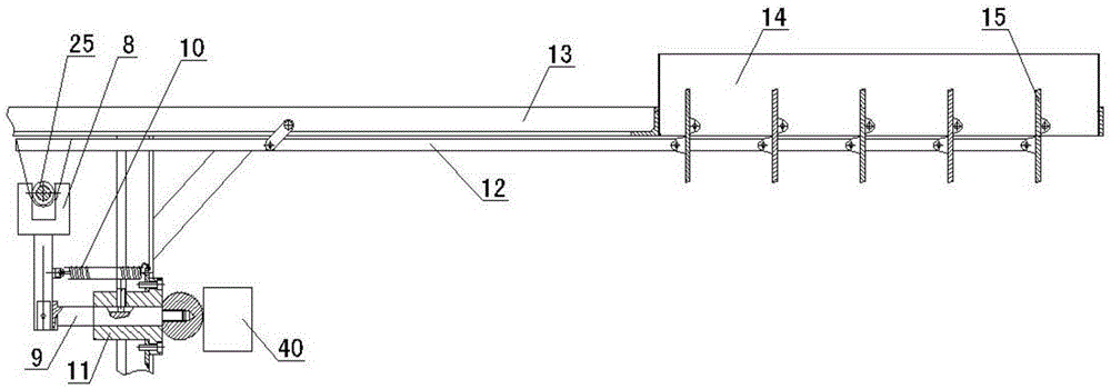 Automatic coal feeding and slag removal device for heating equipment in barn