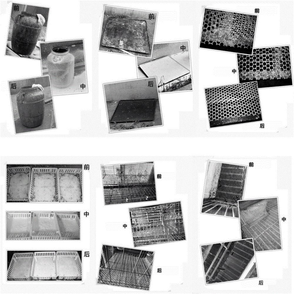 Veterinary foam cleaning agent and preparation method thereof