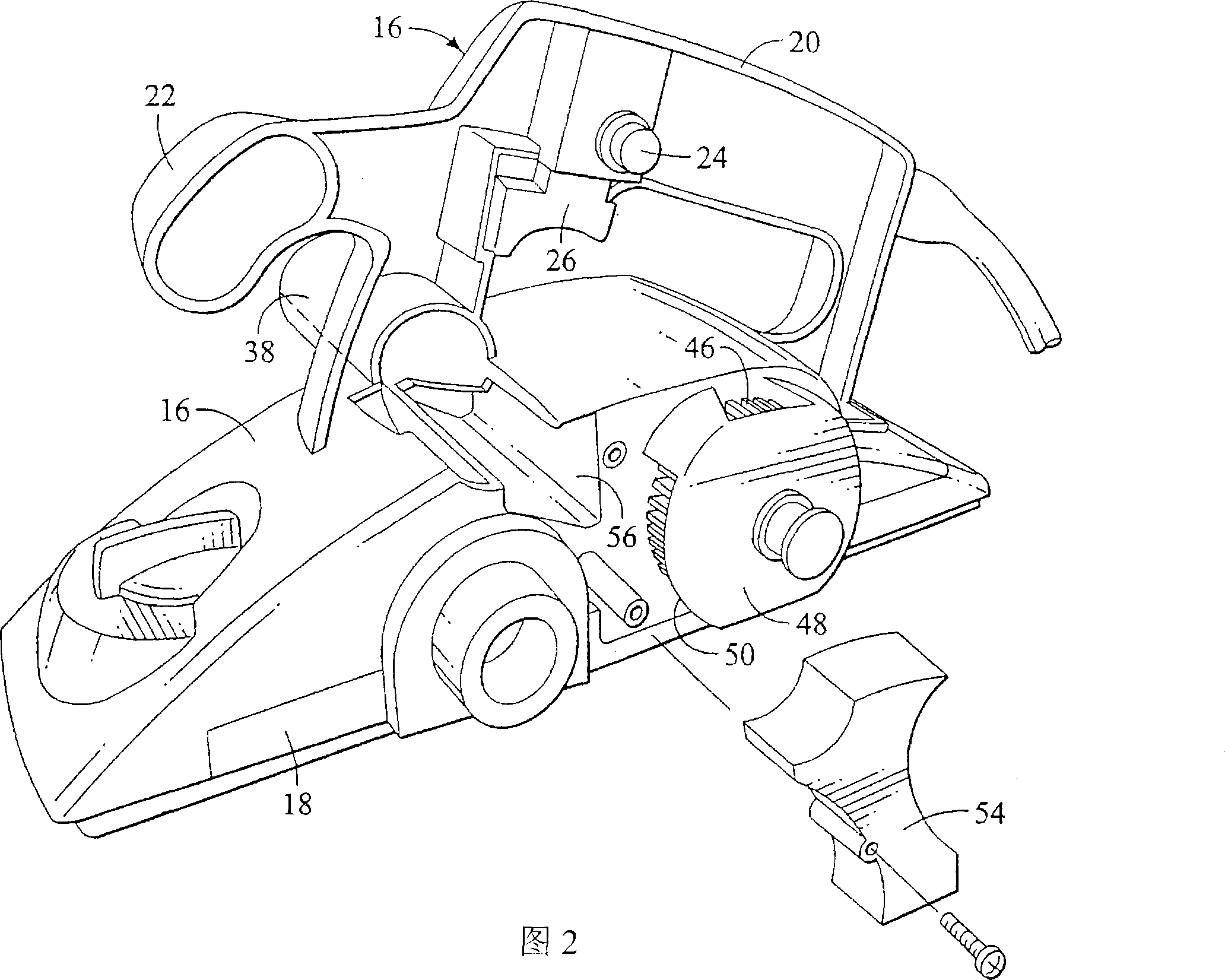 Pre-directing insert for a bi-directional exhausting handheld planer