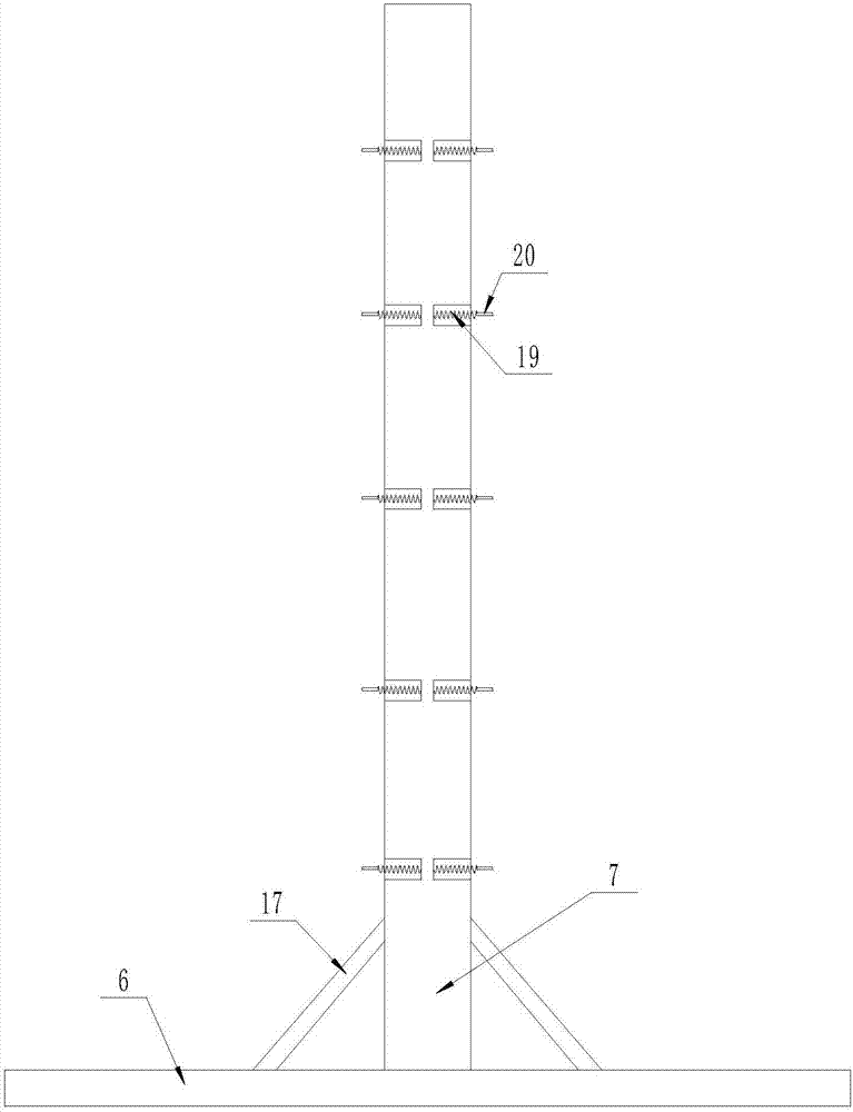 Level scanner laser detector with height adjusting function