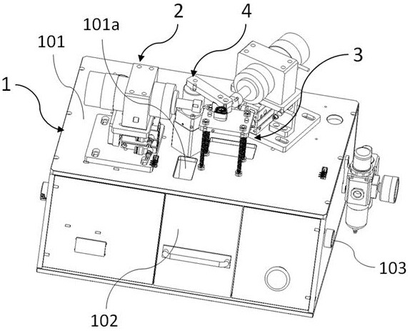 In-hole deburring device