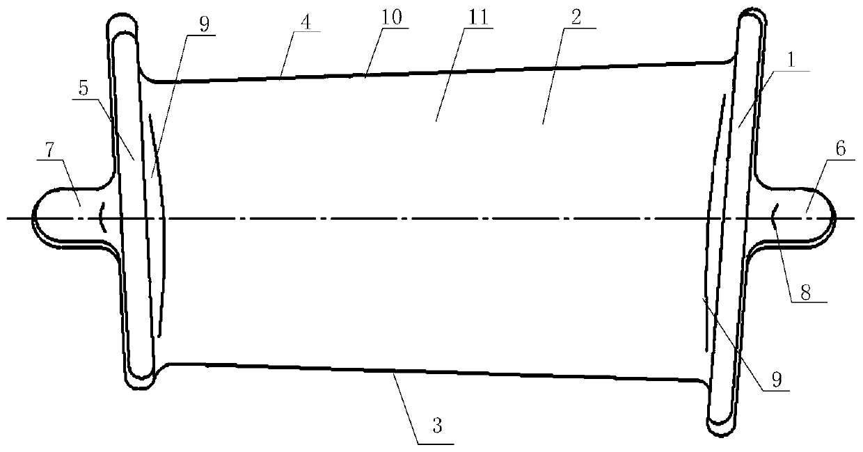 An automatic processing method for precision forging stator blades