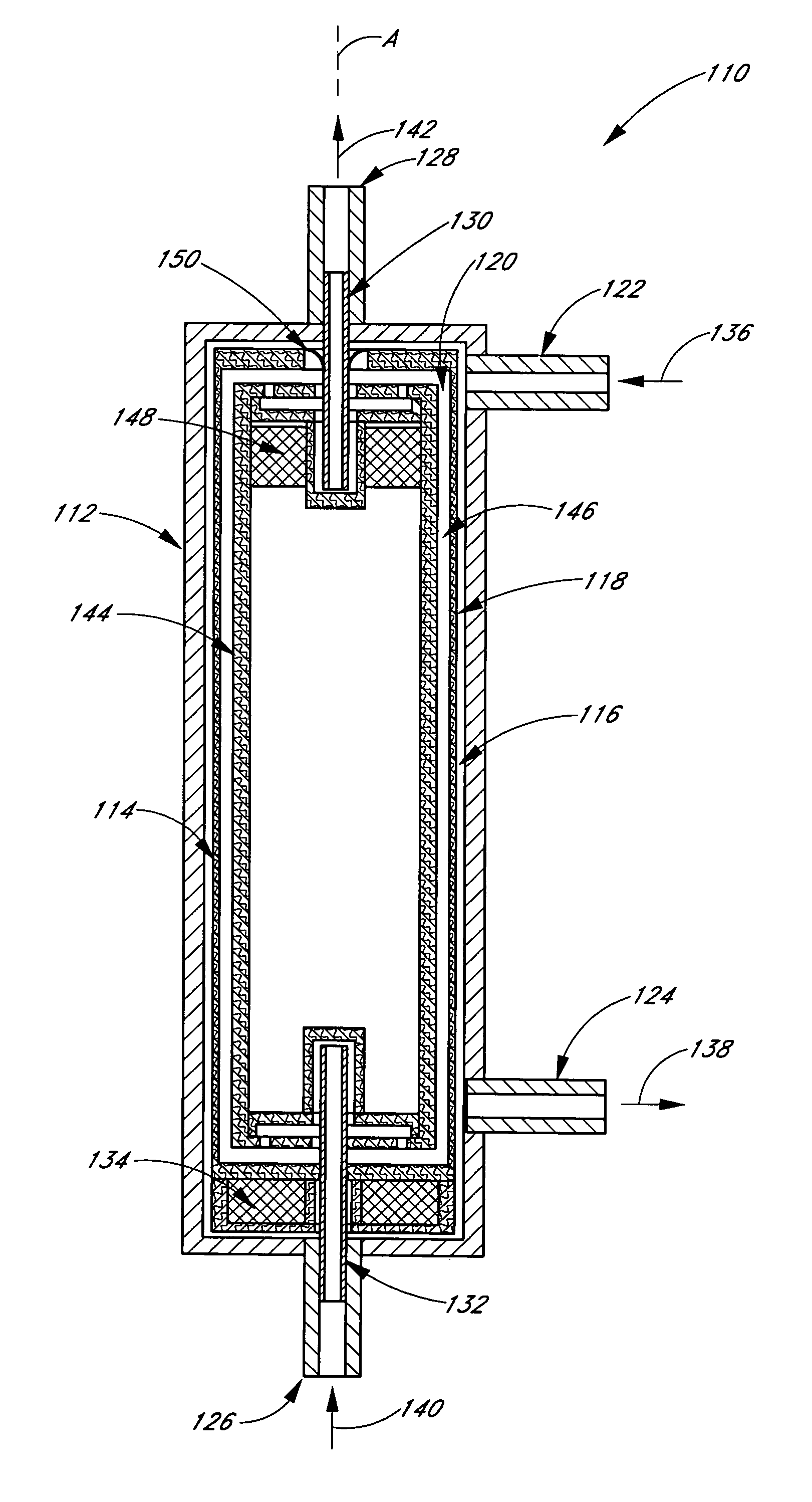 Vortex-enhanced filtration devices