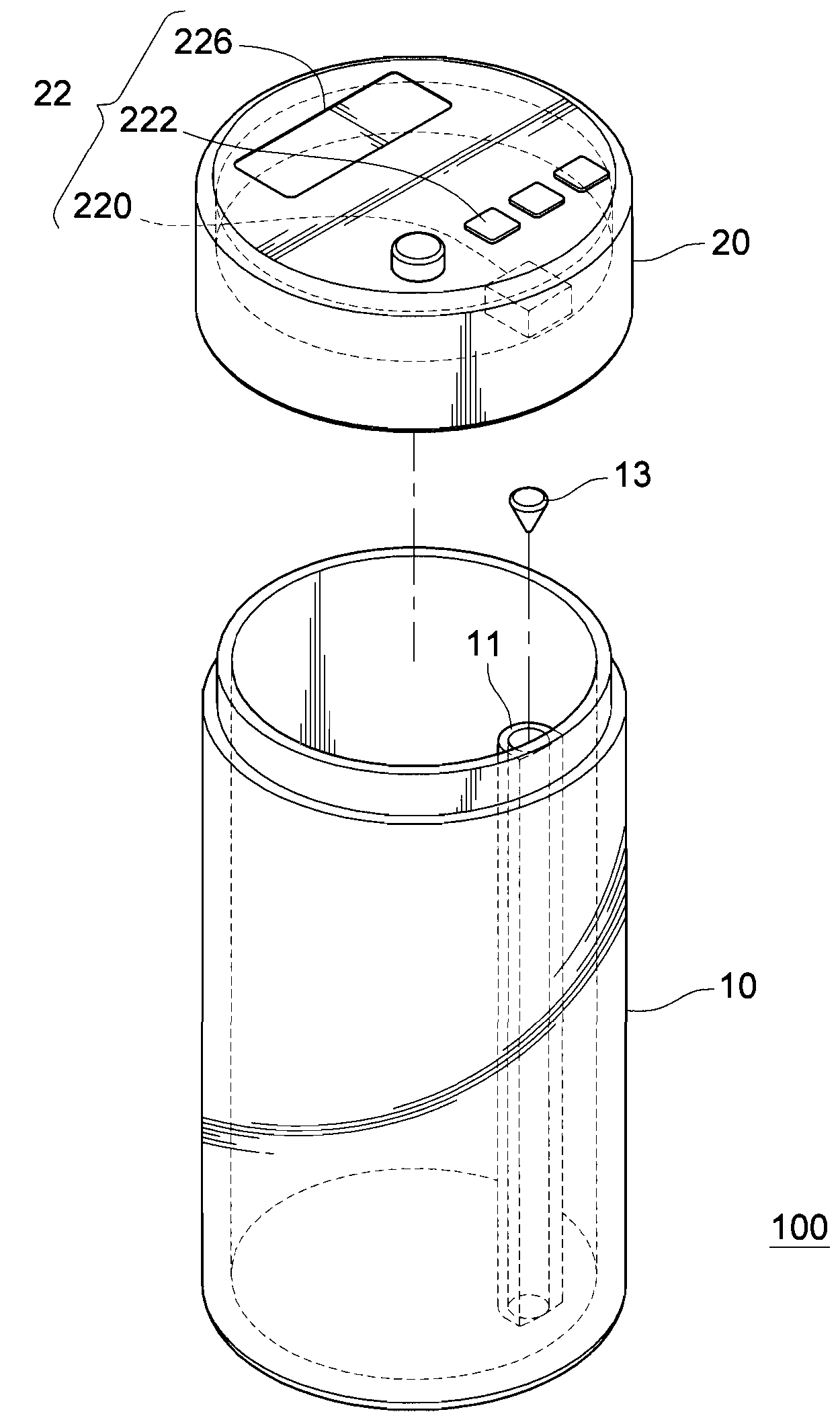 Water intake amount management device