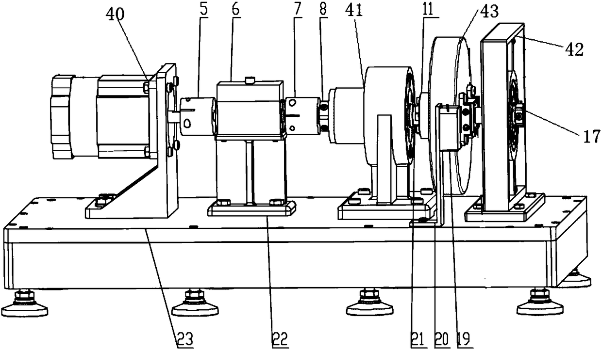 Canted-coil spring fatigue test bench